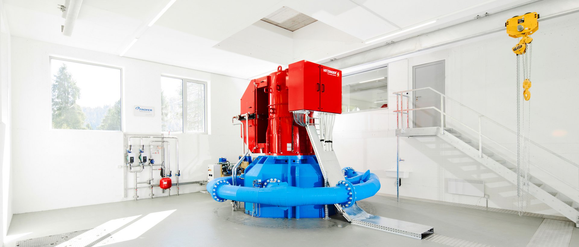 Hüscherabach small-scale hydropower plant